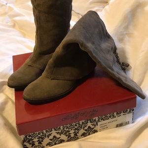 Naughty Monkey Leather Boots